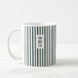 Echo Trails Custom Name Mug – Macha Greens