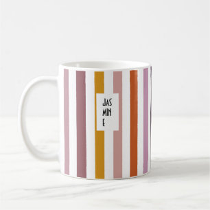 Echo Trails Custom Name Mug – Pink Hues
