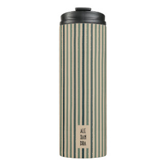 Echo Trails Custom Thermal Tumbler – Matcha Green