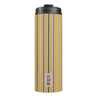 Echo Trails Custom Thermal Tumbler – Mustard