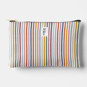 Echo Trails Stripes Accessory Pouch – Multicolor