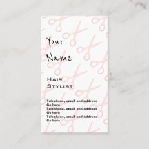 "Echoes" Hair Stylist Price Cards
