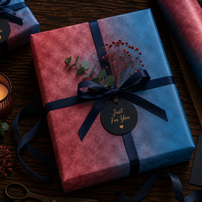 Echoes in Bluefire Wrapping Paper Sheet (Creator Uploaded)