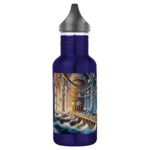 Echoes of '73: The Chronos Ocean's Labyrinth 532 Ml Water Bottle