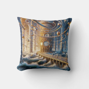 Echoes of '73: The Chronos Ocean's Labyrinth Cushion