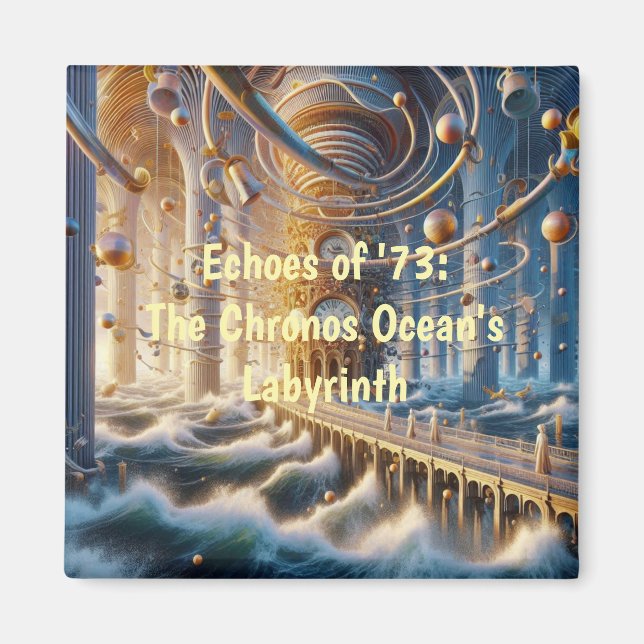 Echoes of '73: The Chronos Ocean's Labyrinth Magnet (Front)