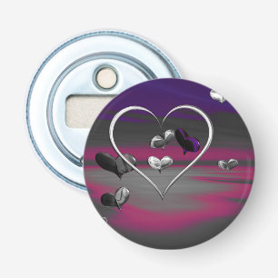 Echoes of a Metallic Romance Bottle Opener