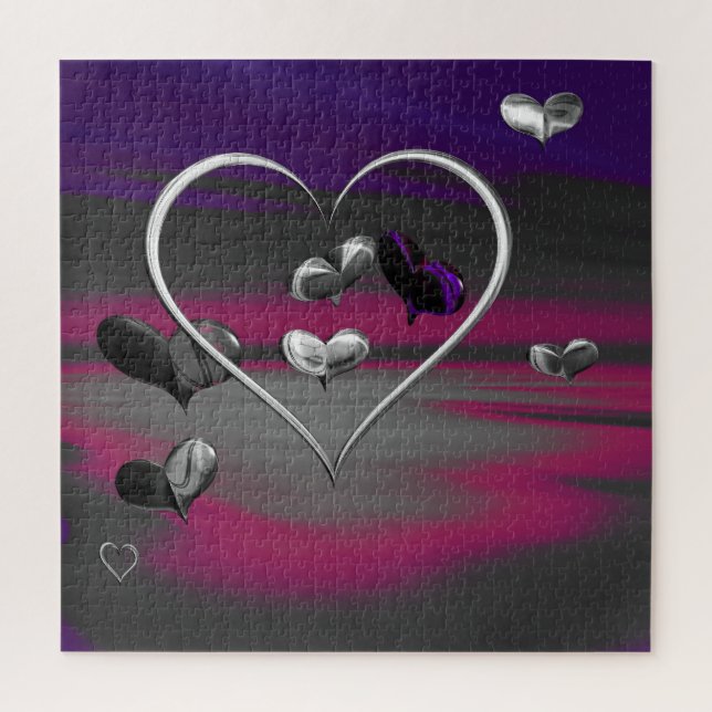 Echoes of a Metallic Romance  Jigsaw Puzzle (Vertical)