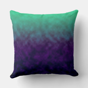 Echoes of Amethyst Tide Cushion