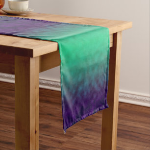Echoes of Amethyst Tide Long Table Runner