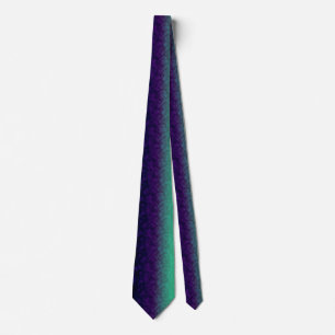 Echoes of Amethyst Tide Tie