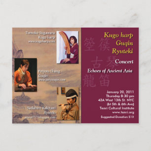 Echoes of Ancient Asia Postcard