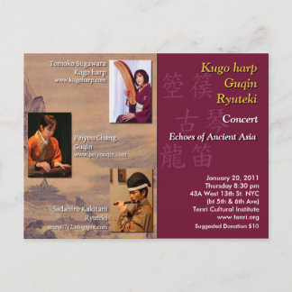 Echoes of Ancient Asia Postcard