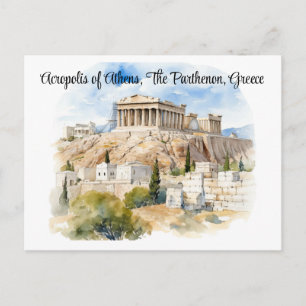 Echoes of Antiquity, Guardian of the Acropolis Postcard