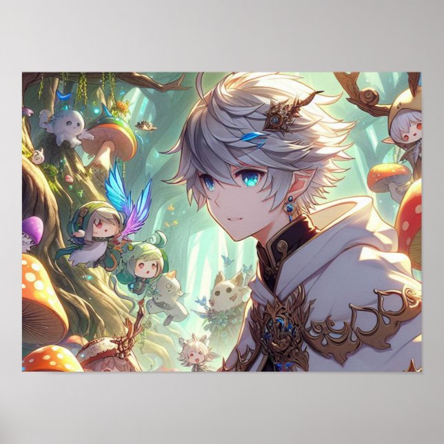 Echoes of Elven Hearts Poster (Front)
