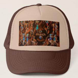 Echoes of Empowerment: March 8th Trucker Hat