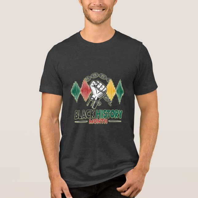 Echoes of Freedom Tri-Blend Shirt (Front)