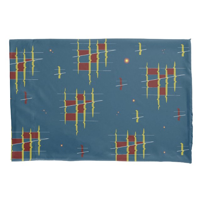 Echoes of Geometry  Pillowcase (Front)