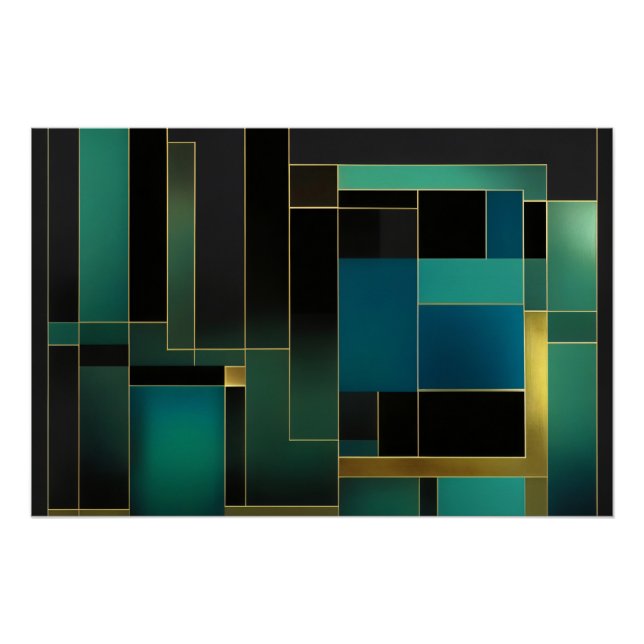 Echoes of Geometry Poster (Front)