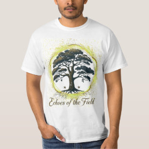 Echoes of the Field – Artistic Nature-Inspired T-Shirt