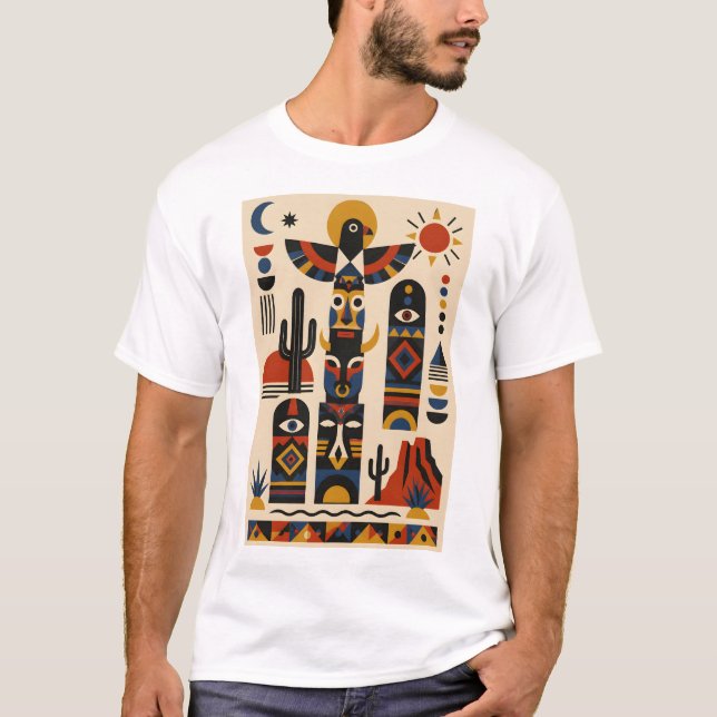 Echoes of the Red Desert T-Shirt (Front)