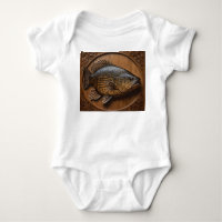Echoes of the River: Murray Cod Wood Print,