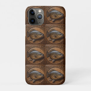Echoes of the River: Murray Cod Wood Print,  iPhone 11 Pro Case