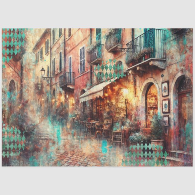 Echos of Italy Tissue Paper (Front)