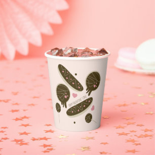Eclair Doughnuts Cake Pops Valentine's Day Party Paper Cups