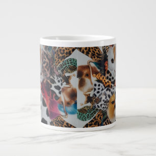 Eclectic Animal Print Specialty Jumbo Mug 