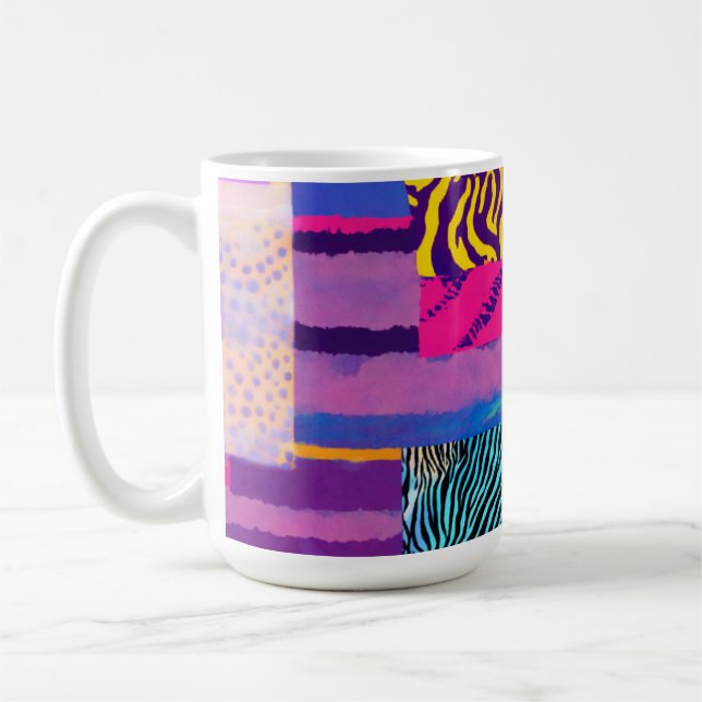 Eclectic Animal Prints Classic Mug - 15 oz   (Left)