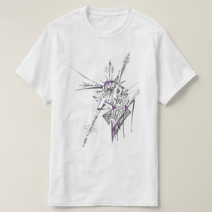 Eclectic Colourful Abstract Tribal Tattoo Art T-Shirt