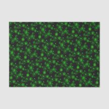 Eclectic Green Tissue Paper