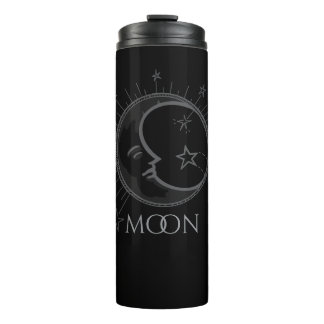 Eclectic Moon Flask Custom Name Thermal Tumbler