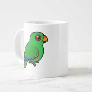 Eclectus Parrot male Large Coffee Mug