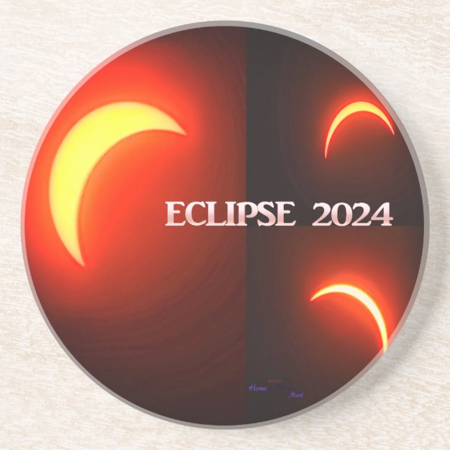 Eclipse 2024 coaster (Front)