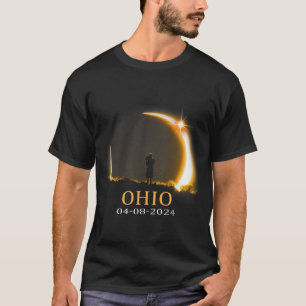 Eclipse 2024 Ohio Total Solar Eclipse 1  T-Shirt