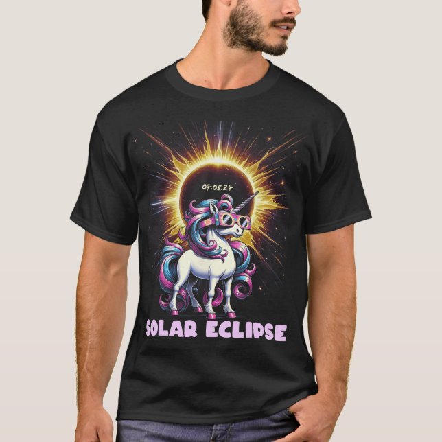 Eclipse 2024 Shirt Total Eclipse April 8th 24 Unic (Front)