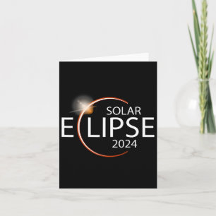 Eclipse 2024 Shirt Total Solar Eclipse Party  Card