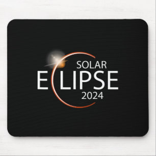 Eclipse 2024 Shirt Total Solar Eclipse Party Mouse Pad