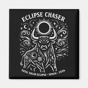 Eclipse Chaser Spain Total Solar Eclipse 2026 Magnet