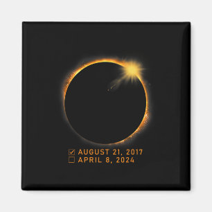 Eclipse Checklist Total Solar Eclipse April 8 2024 Magnet