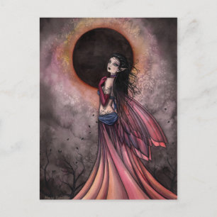Eclipse Gothic Fairy Postcard