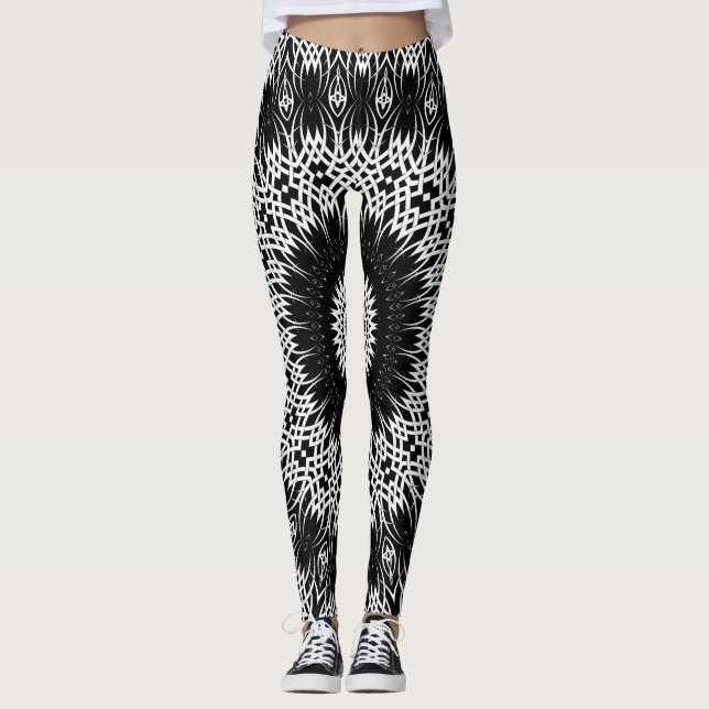 Eclipse Mandala 2 Leggings (Front)
