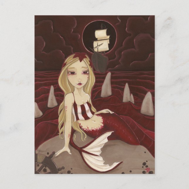 Eclipse - Mermaid postcard (Front)