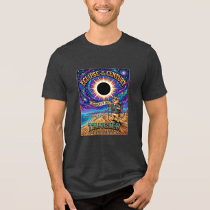 Eclipse Of The Century Aug 2,2027 Tangier Tri-Blend Shirt