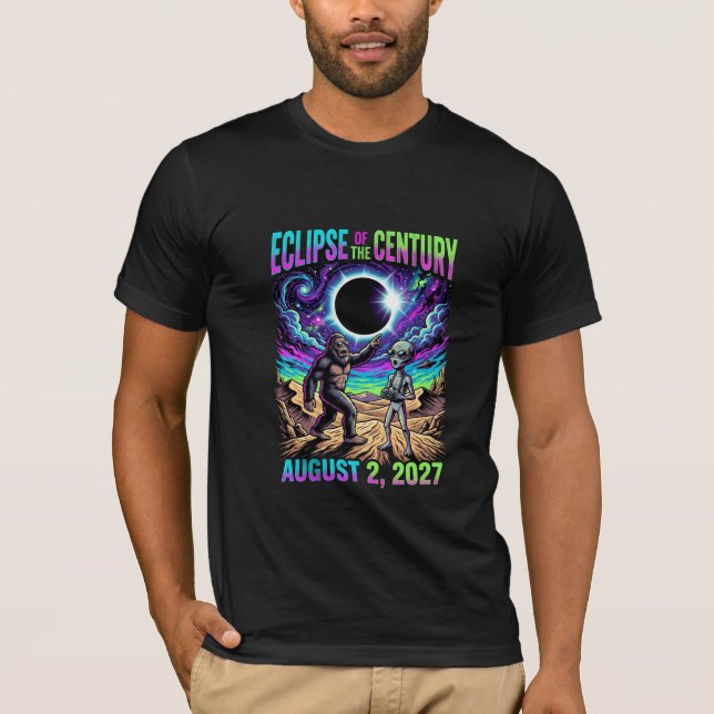 Eclipse Of The Century August 2,2027 Tee (Front)