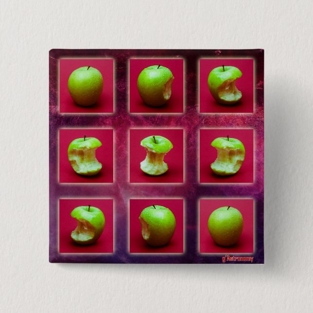 Eclipse Of The Green Star 15 Cm Square Badge (Front)