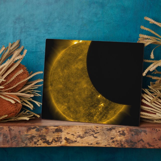 Eclipse of the Sun Partial Plaque (Side)