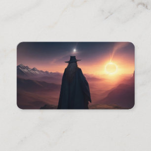 Eclipse of the Wizard's Visions Bookmark Business Card
